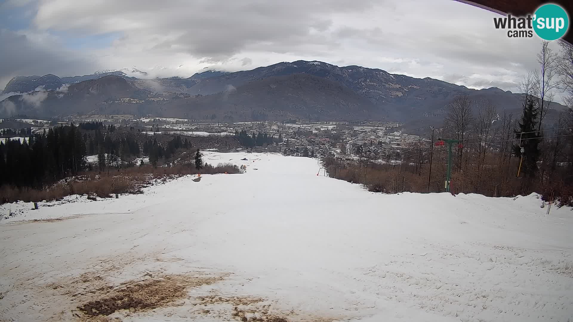 Webcam Bohinjska Bistrica – Vue en direct depuis la station de ski Kozji Hrbet