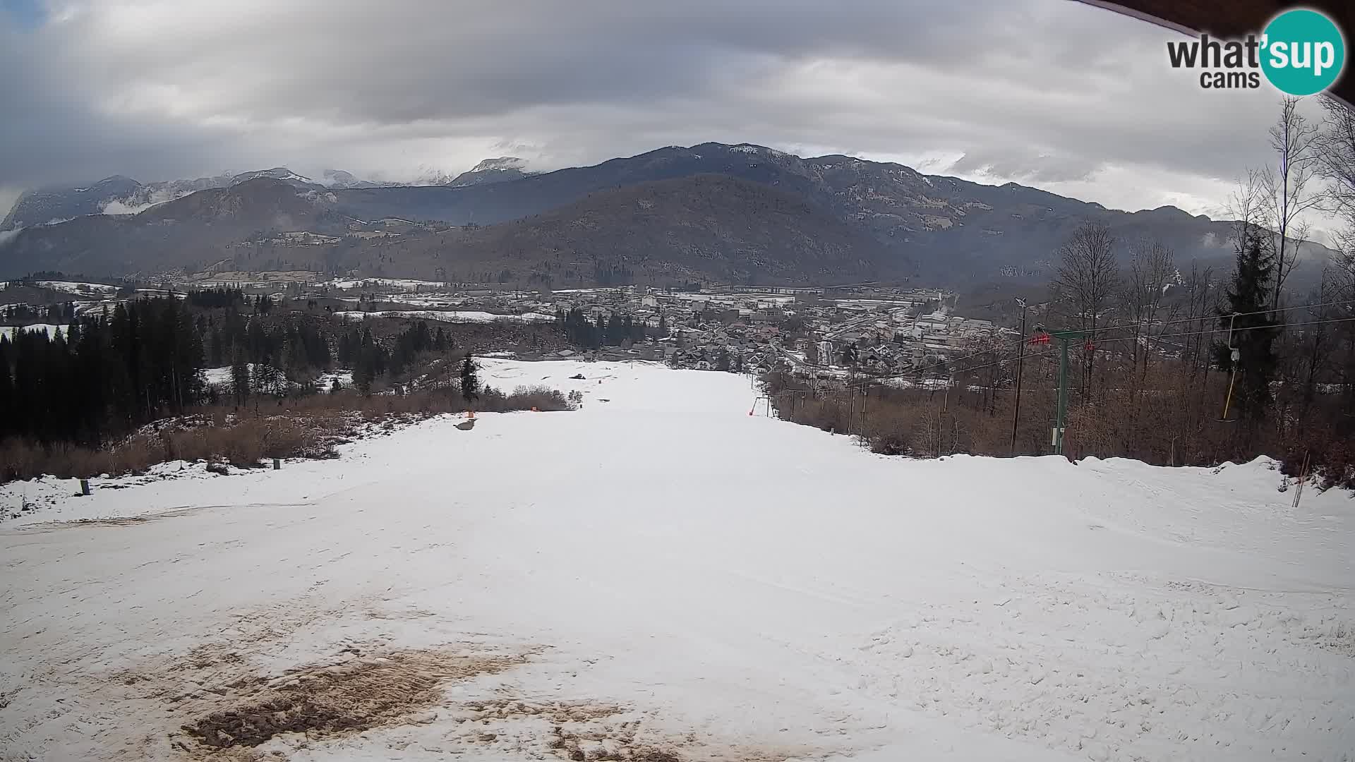 Webcam Bohinjska Bistrica – Vista live dalla stazione sciistica Kozji Hrbet