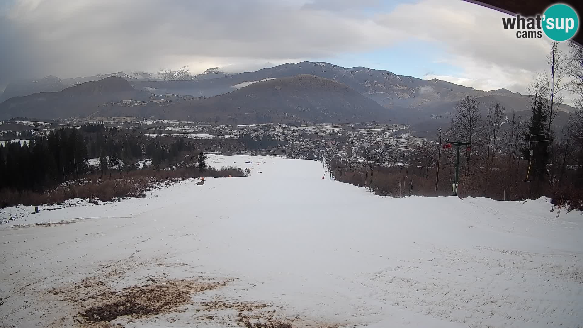 Cámara en vivo Bohinjska Bistrica – Vista en directo desde la estación de esquí Kozji Hrbet