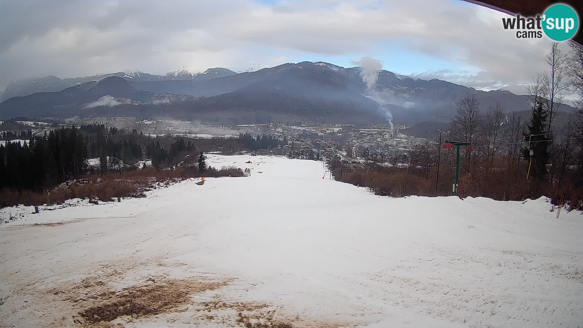 Webcam Bohinjska Bistrica – Vue en direct depuis la station de ski Kozji Hrbet