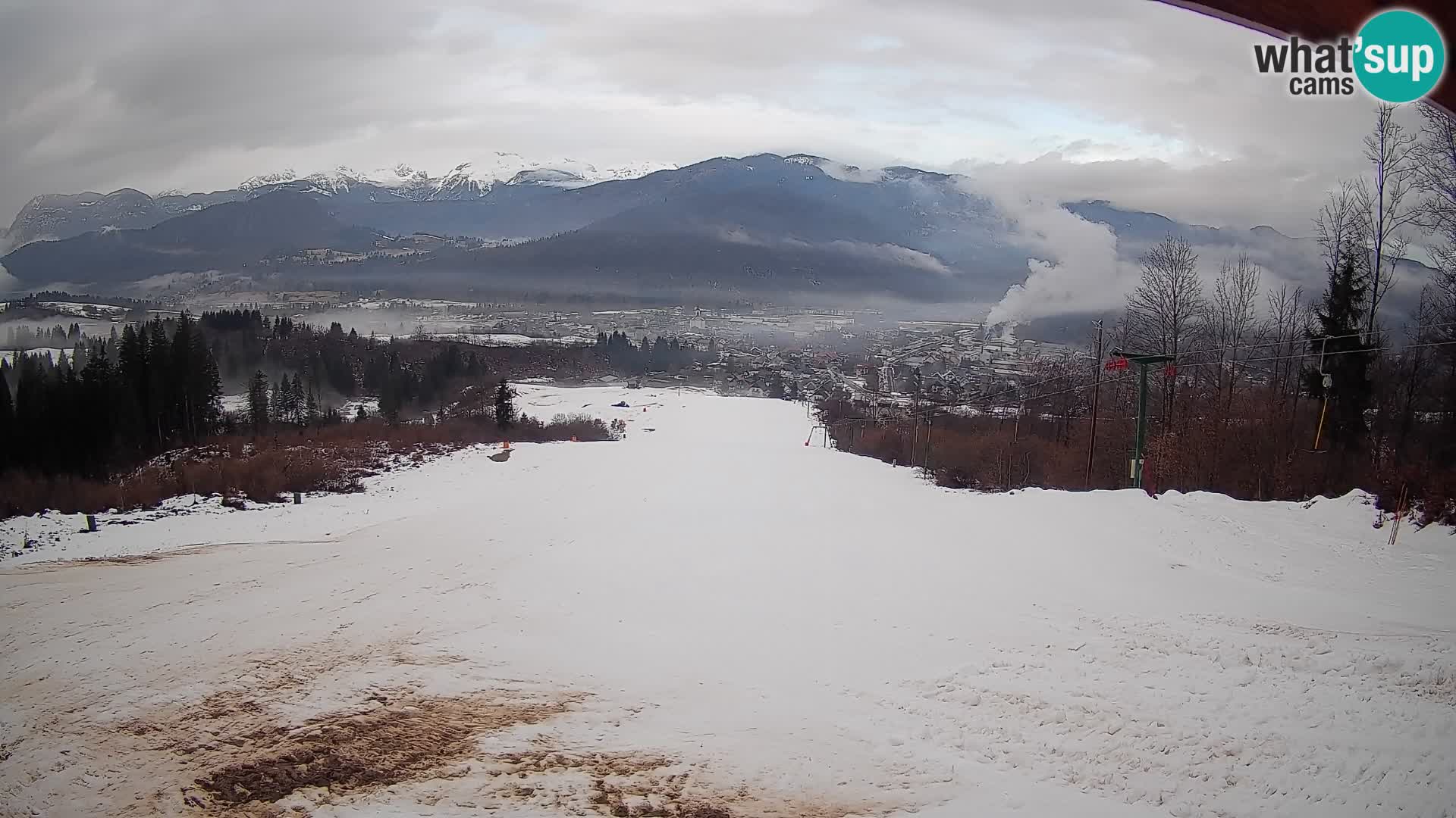 Livekamera Bohinjska Bistrica – Liveblick von der Skistation Kozji Hrbet