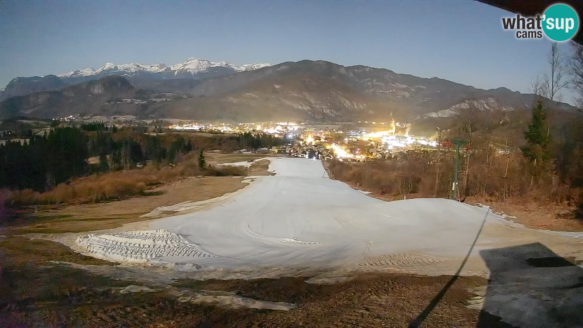 Webcam Bohinjska Bistrica – Vista live dalla stazione sciistica Kozji Hrbet