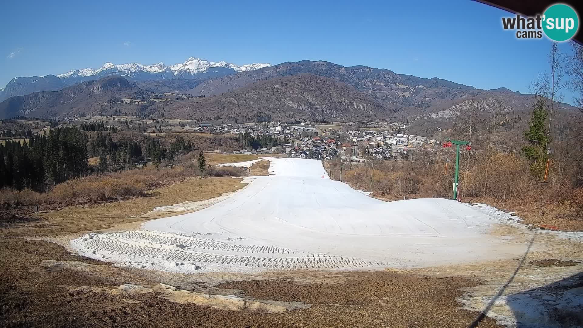 Webcam Bohinjska Bistrica – Vista live dalla stazione sciistica Kozji Hrbet