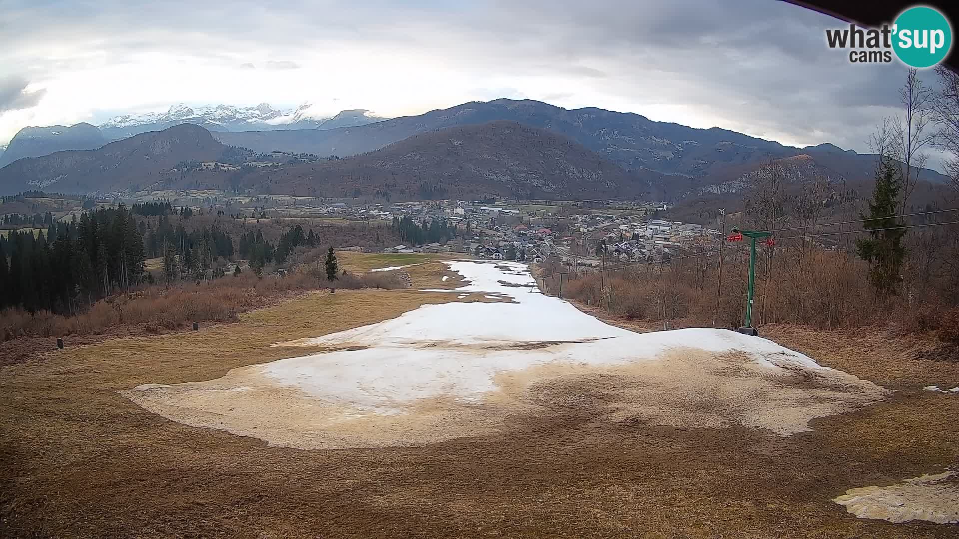 Webcam Bohinjska Bistrica – Vista live dalla stazione sciistica Kozji Hrbet