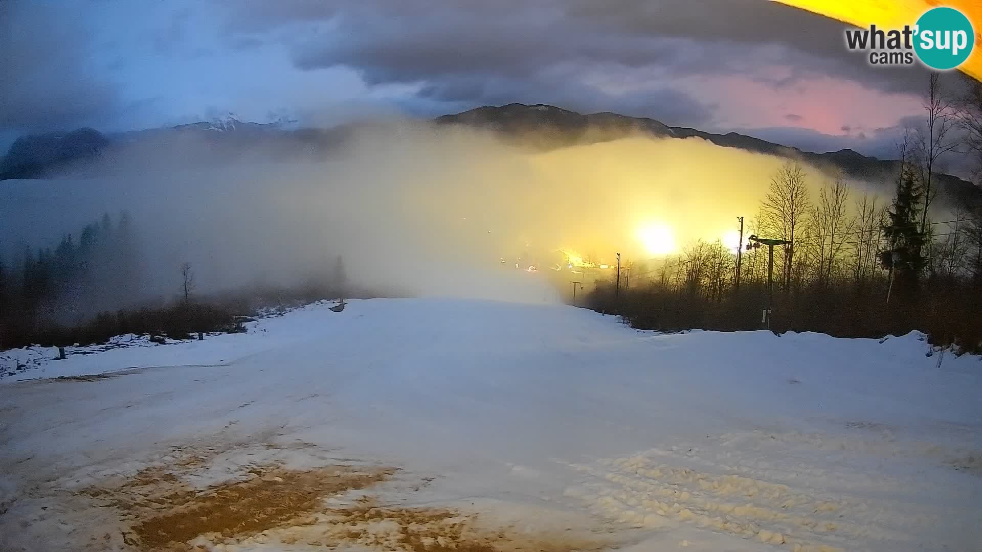 Cámara en vivo Bohinjska Bistrica – Vista en directo desde la estación de esquí Kozji Hrbet