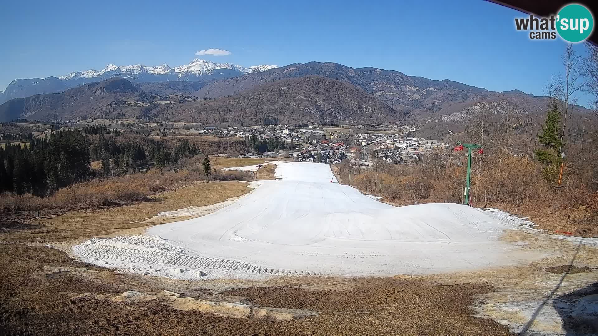 Webcam Bohinjska Bistrica – Vue en direct depuis la station de ski Kozji Hrbet