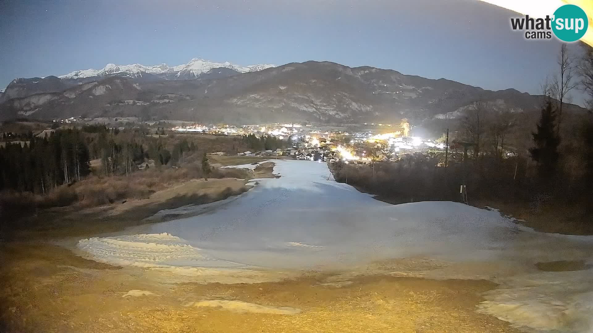 Livekamera Bohinjska Bistrica – Liveblick von der Skistation Kozji Hrbet