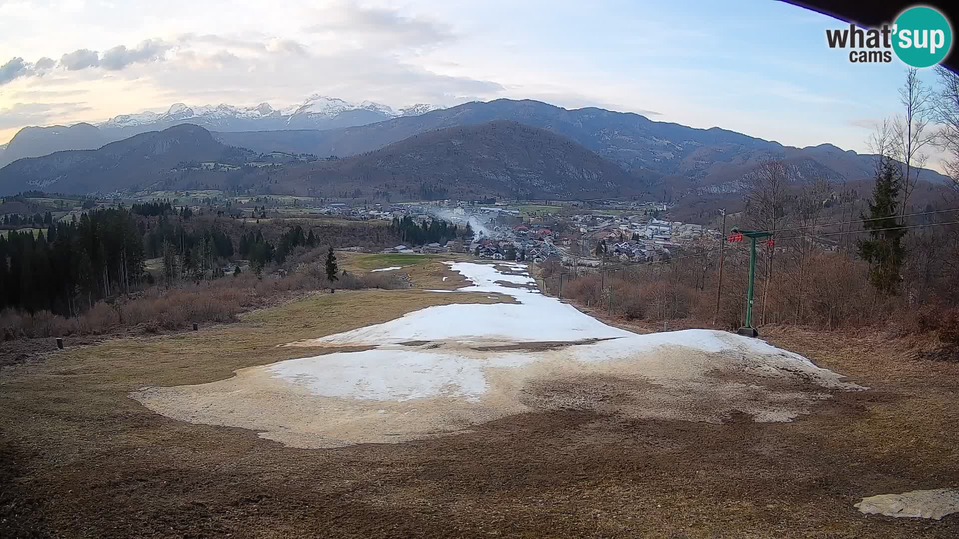 Webcam Bohinjska Bistrica – Live View from Kozji Hrbet Ski Station