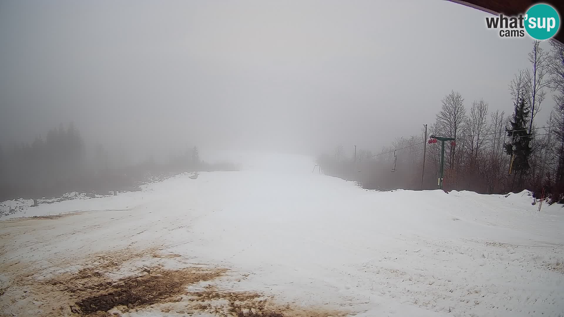 Spletna kamera Bohinjska Bistrica – Pogled v živo s smučišča Kozji Hrbet