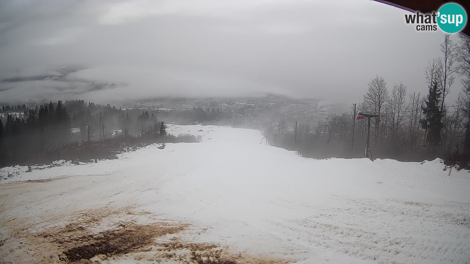 Webcam Bohinjska Bistrica – Live View from Kozji Hrbet Ski Station