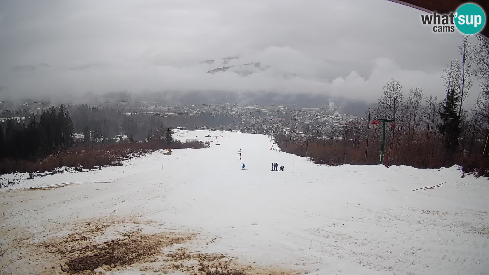 Webcam Bohinjska Bistrica – Live View from Kozji Hrbet Ski Station