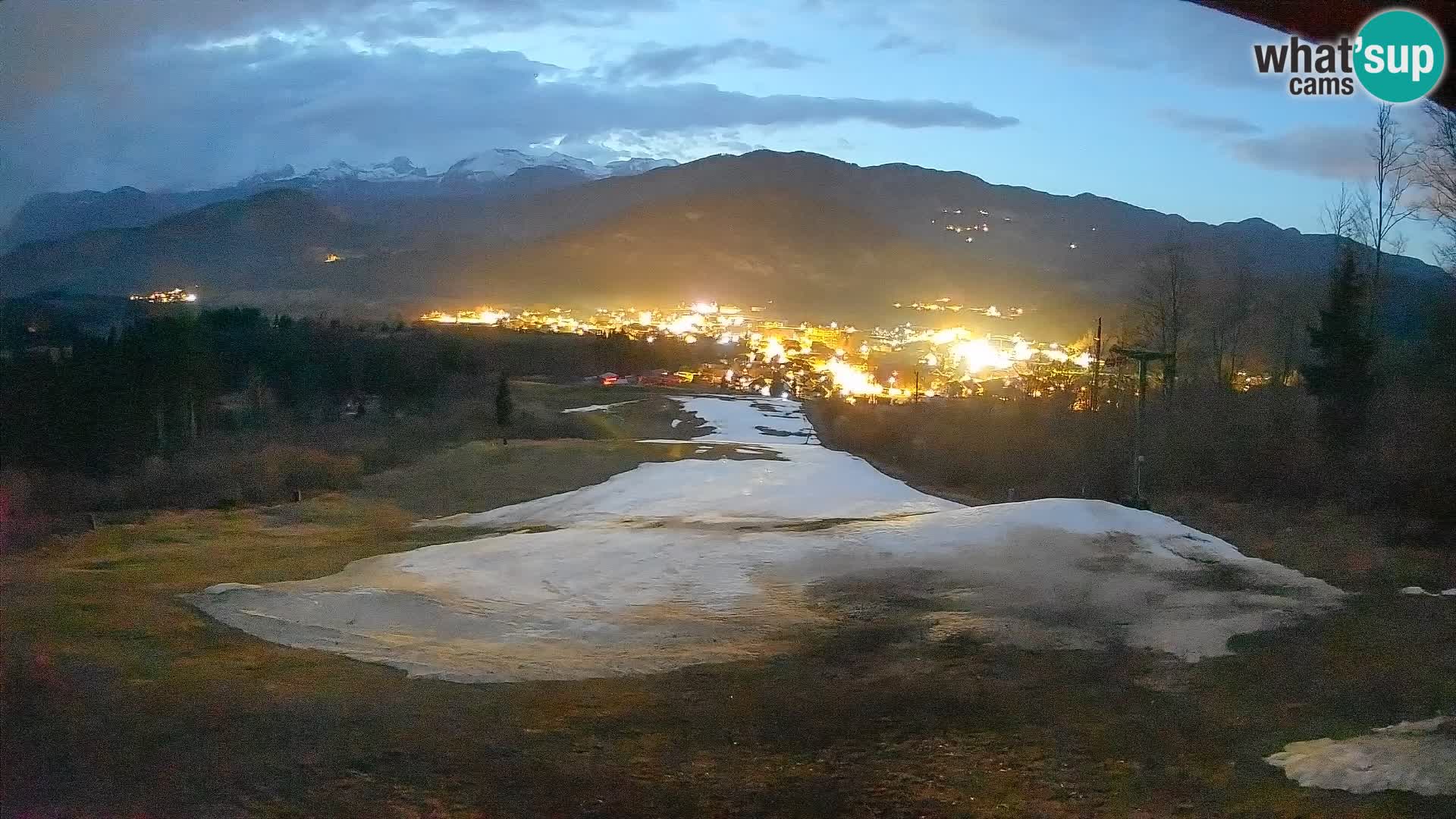 Webcam Bohinjska Bistrica – Vue en direct depuis la station de ski Kozji Hrbet