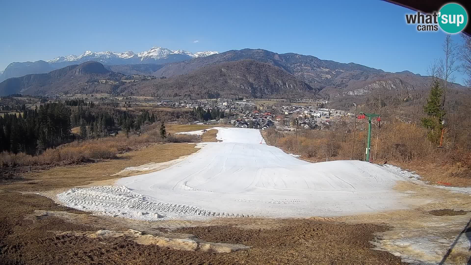 Webcam Bohinjska Bistrica – Vue en direct depuis la station de ski Kozji Hrbet
