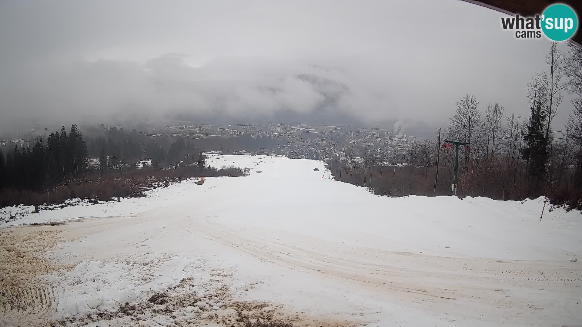 Webcam Bohinjska Bistrica – Vista live dalla stazione sciistica Kozji Hrbet