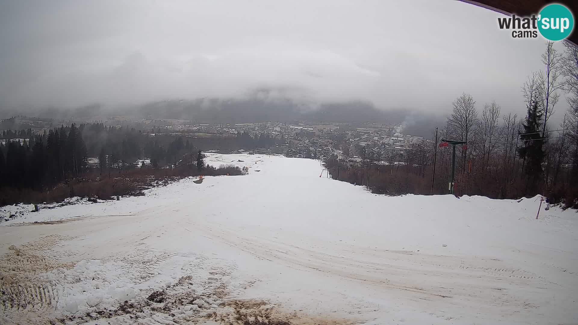 Webcam Bohinjska Bistrica – Vue en direct depuis la station de ski Kozji Hrbet