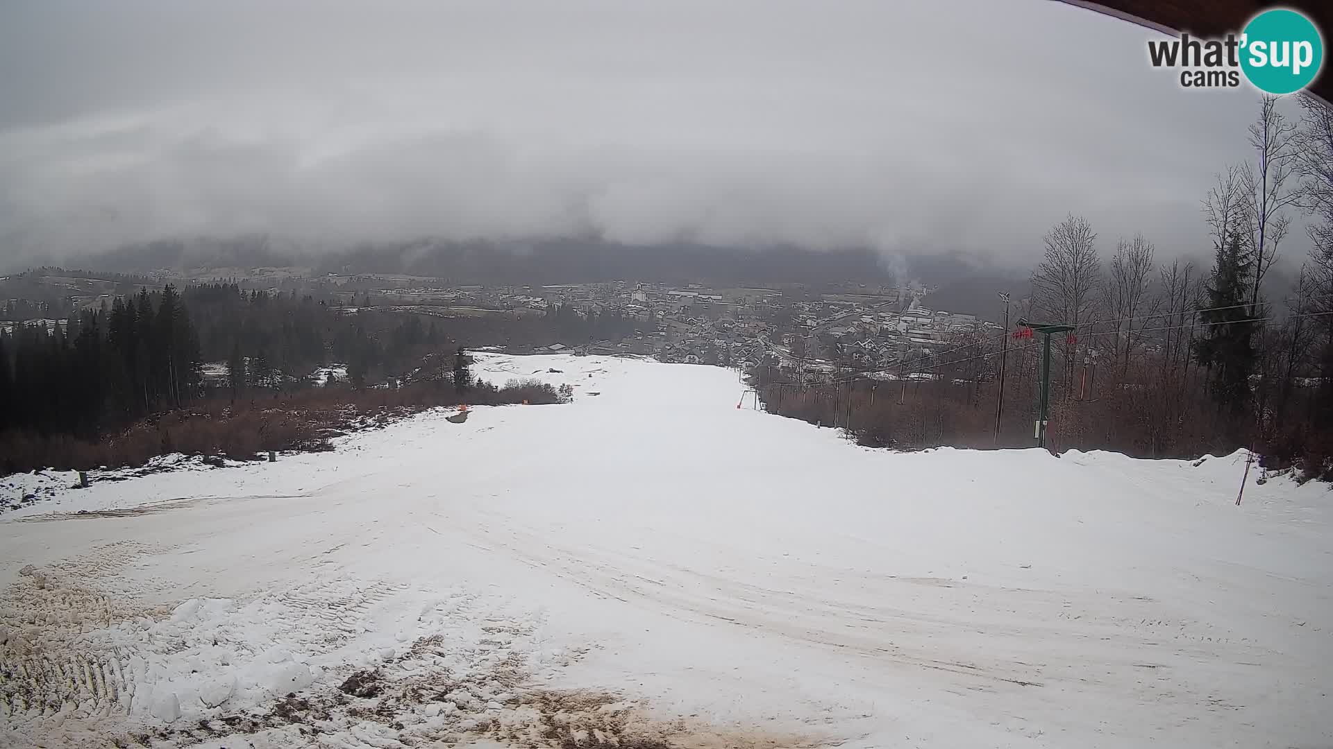 Webcam Bohinjska Bistrica – Vista live dalla stazione sciistica Kozji Hrbet