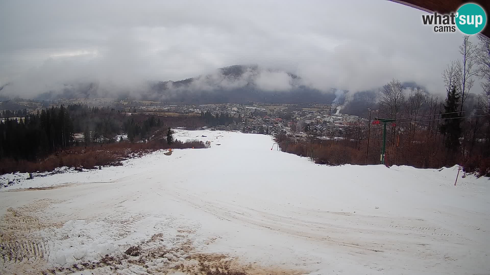 Webcam Bohinjska Bistrica – Live View from Kozji Hrbet Ski Station