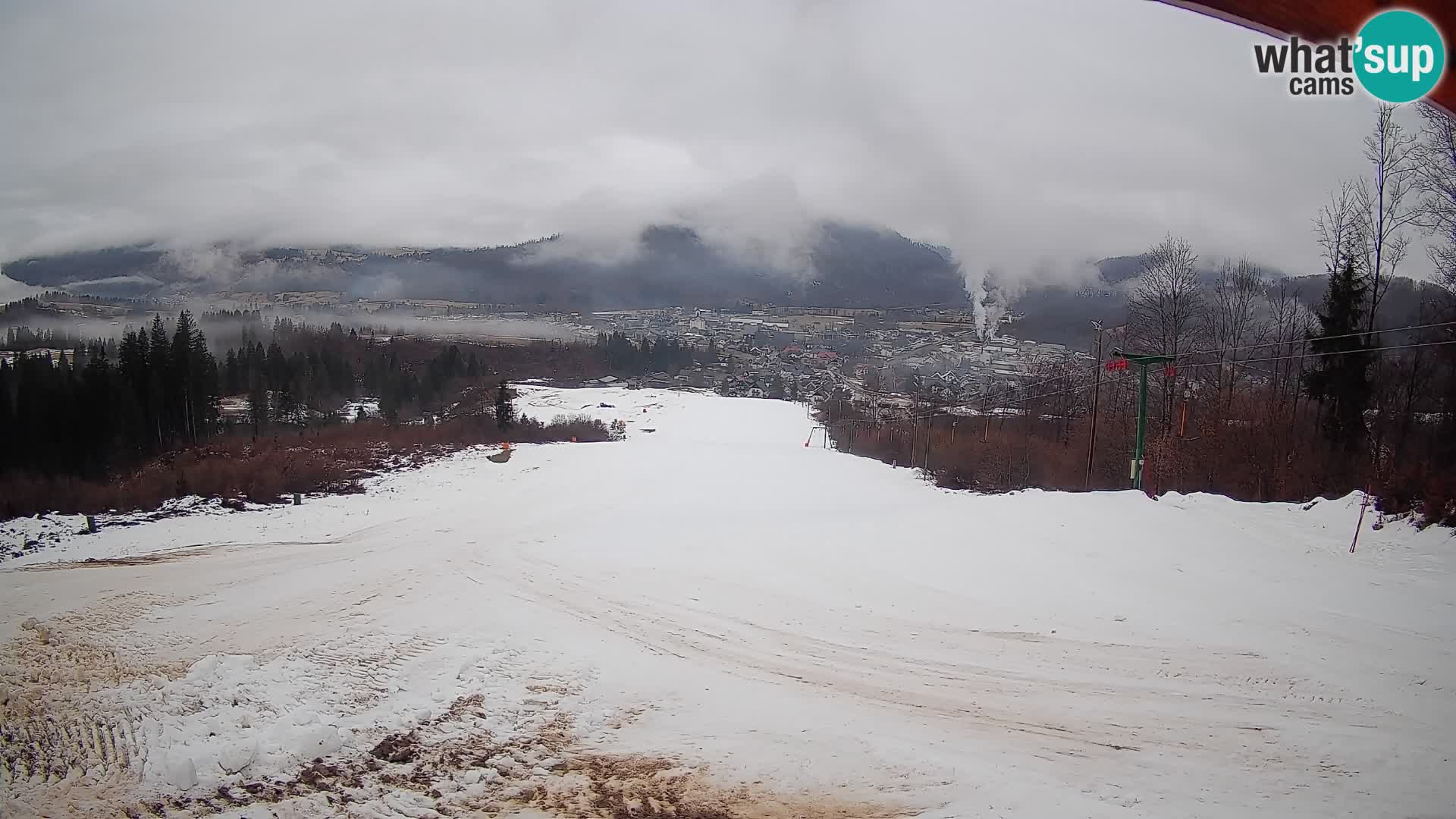 Webcam Bohinjska Bistrica – Vista live dalla stazione sciistica Kozji Hrbet