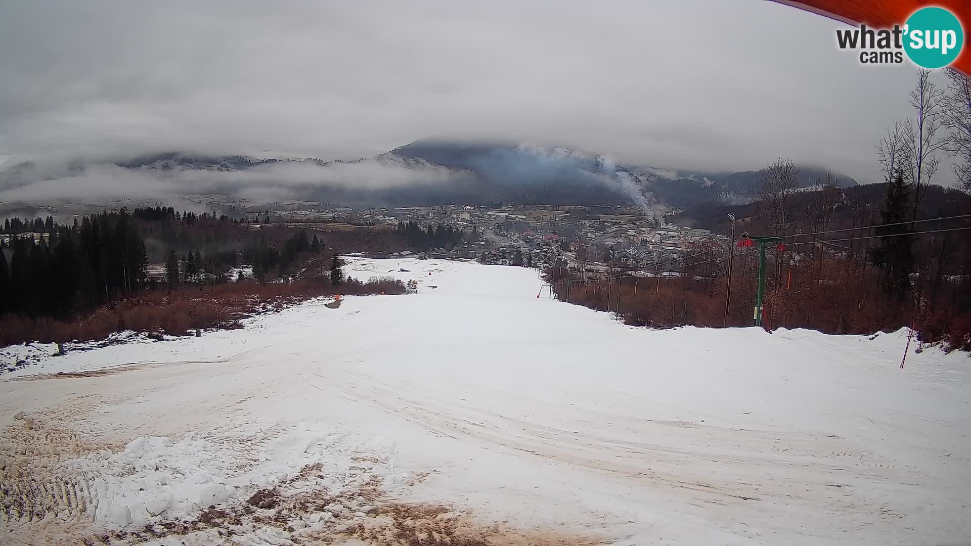 Livekamera Bohinjska Bistrica – Liveblick von der Skistation Kozji Hrbet