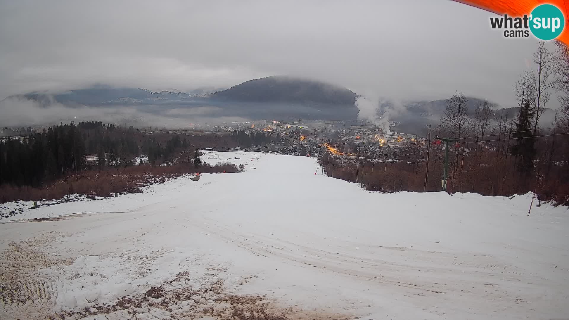 Livekamera Bohinjska Bistrica – Liveblick von der Skistation Kozji Hrbet