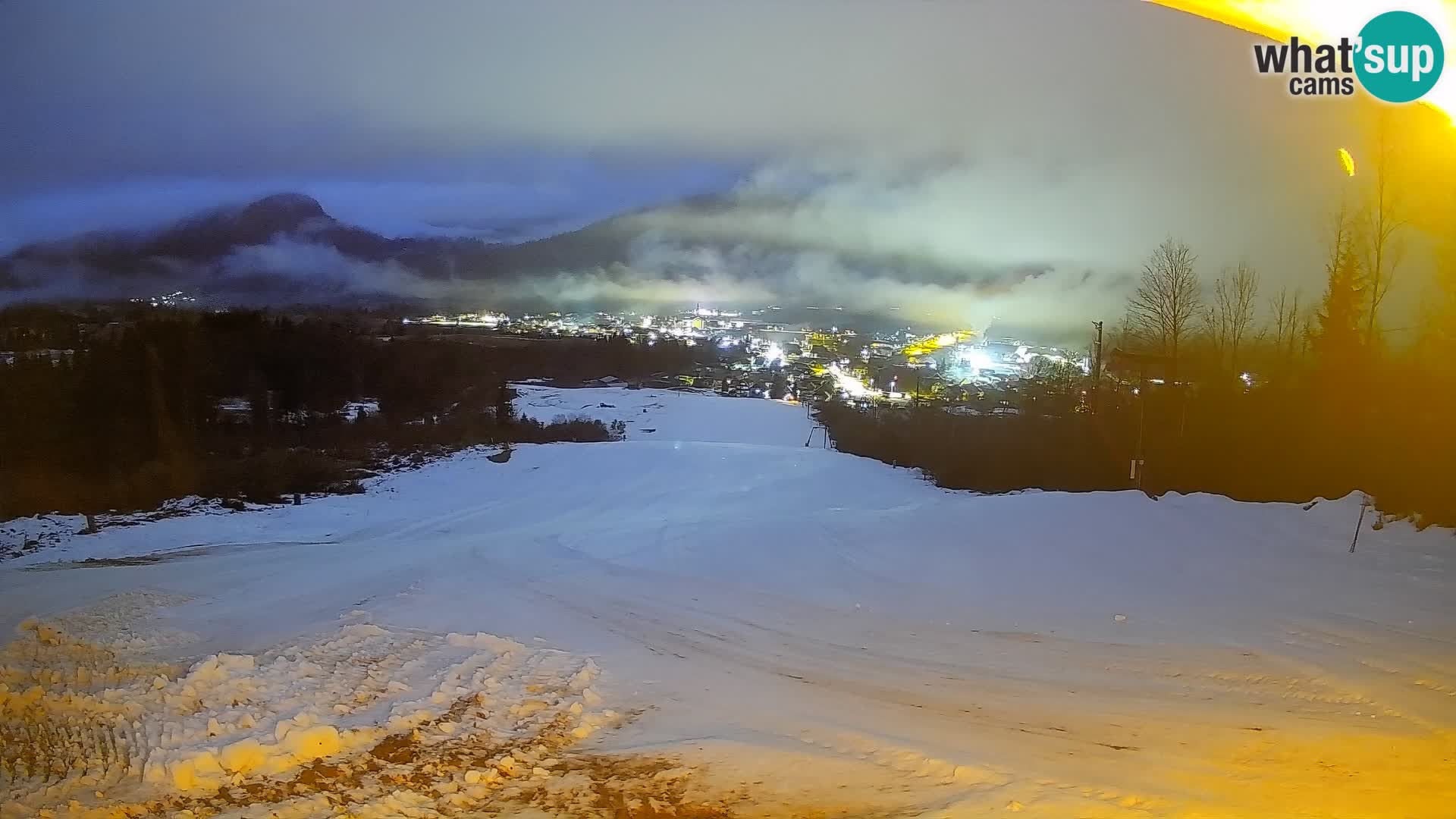 Cámara en vivo Bohinjska Bistrica – Vista en directo desde la estación de esquí Kozji Hrbet
