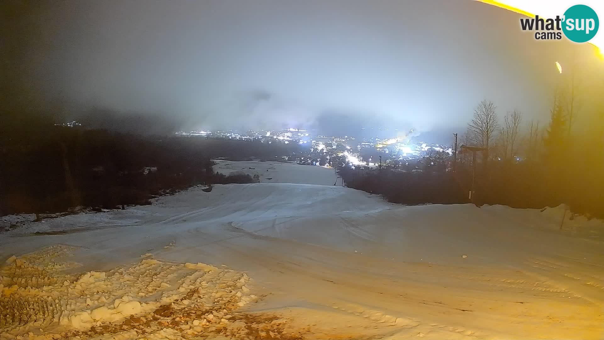 Webcam Bohinjska Bistrica – Vista live dalla stazione sciistica Kozji Hrbet