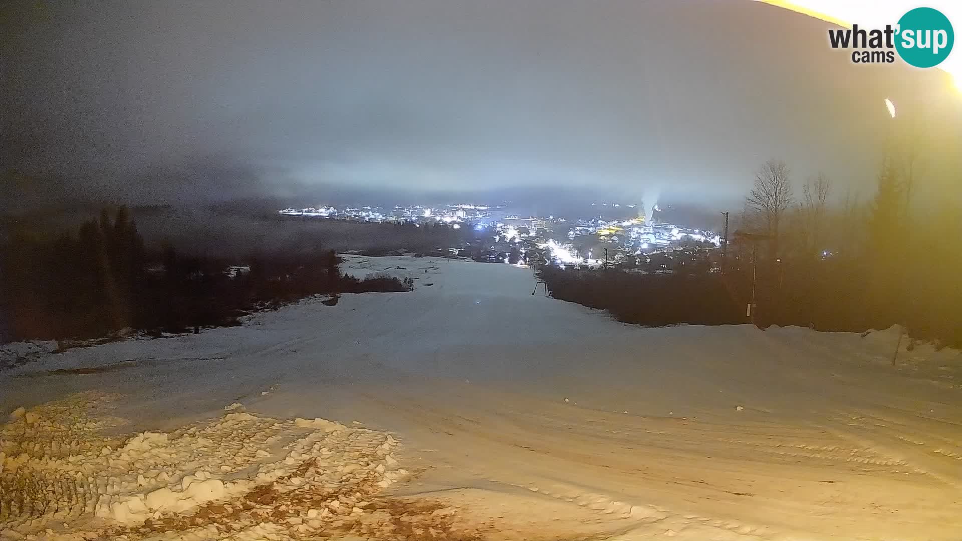 Webcam Bohinjska Bistrica – Vue en direct depuis la station de ski Kozji Hrbet