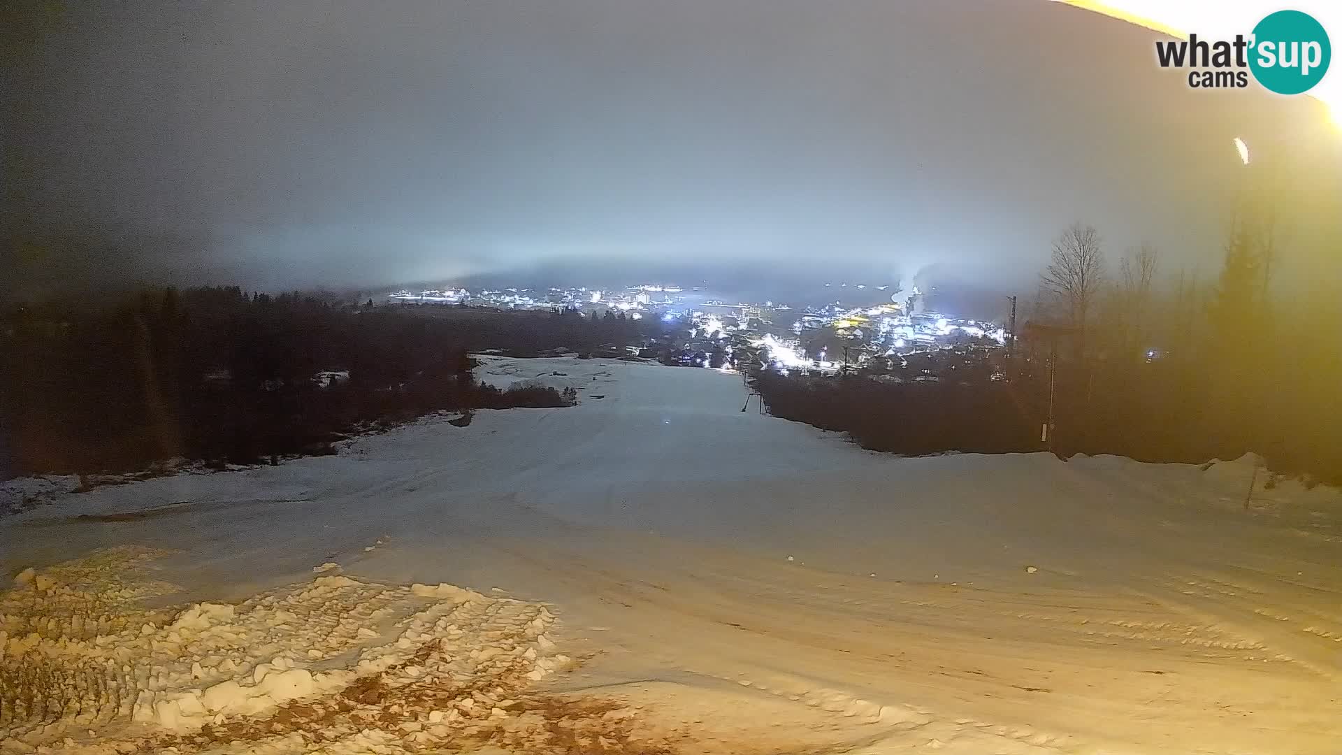 Webcam Bohinjska Bistrica – Live View from Kozji Hrbet Ski Station
