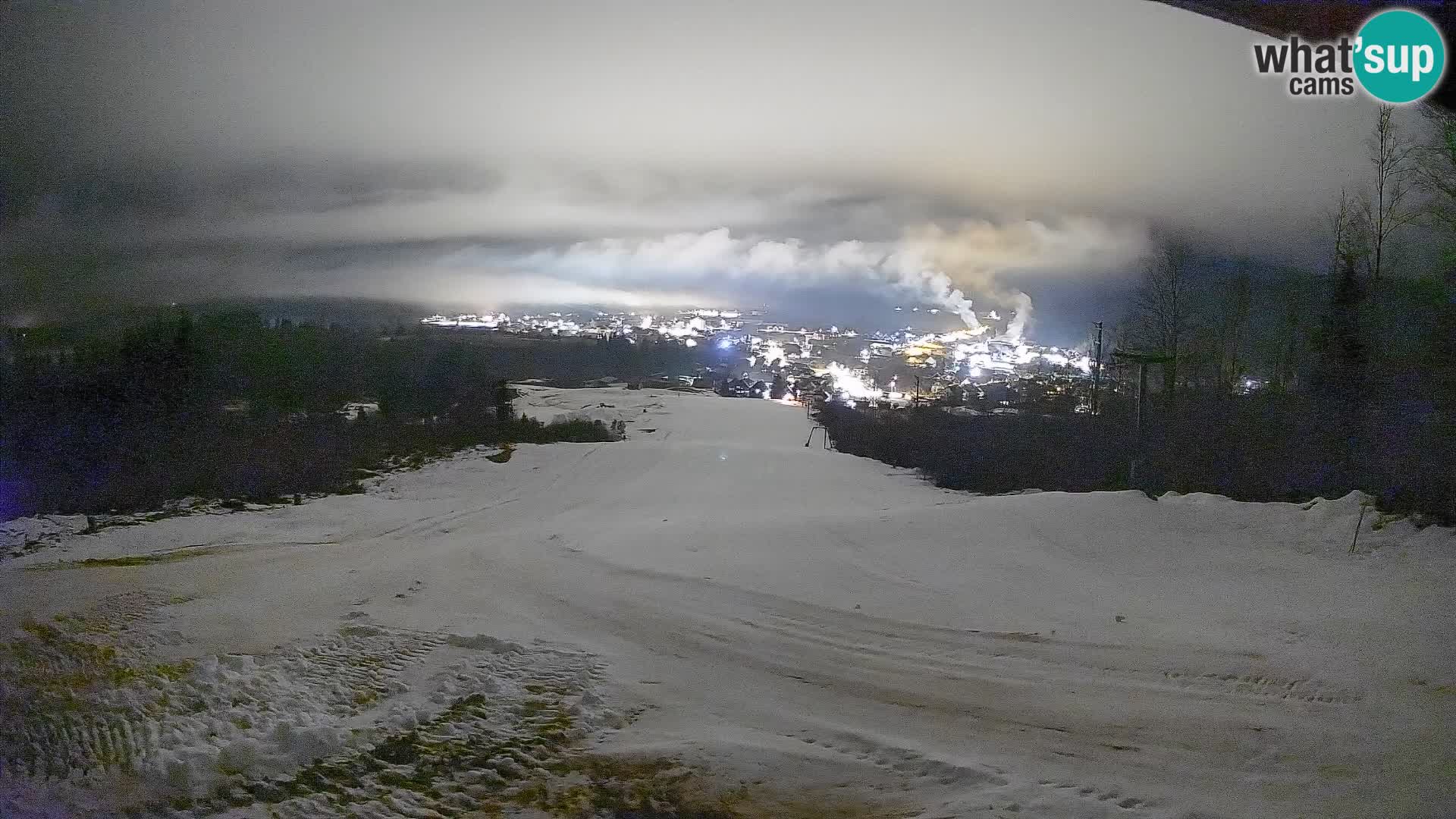 Cámara en vivo Bohinjska Bistrica – Vista en directo desde la estación de esquí Kozji Hrbet