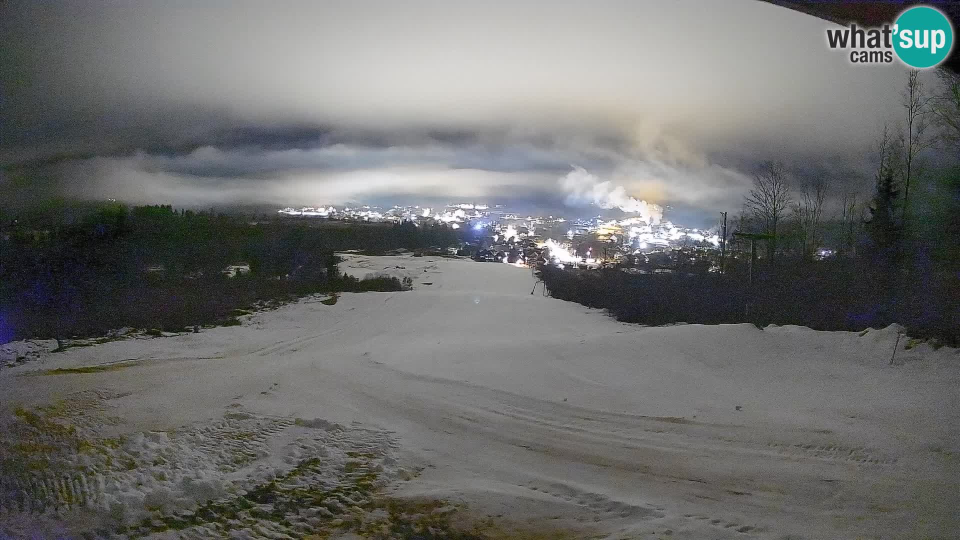 Webcam Bohinjska Bistrica – Vue en direct depuis la station de ski Kozji Hrbet