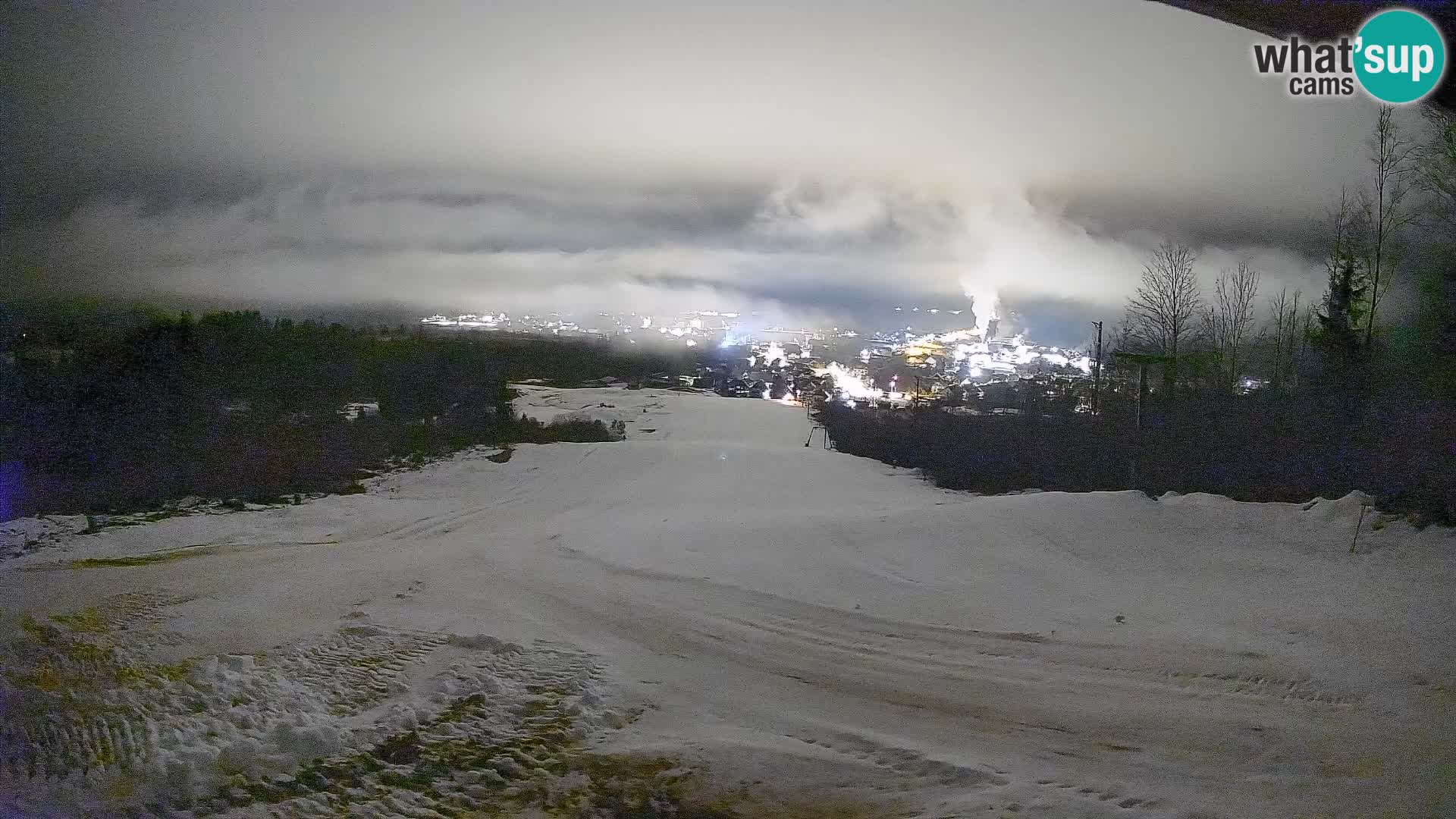 Webcam Bohinjska Bistrica – Live View from Kozji Hrbet Ski Station