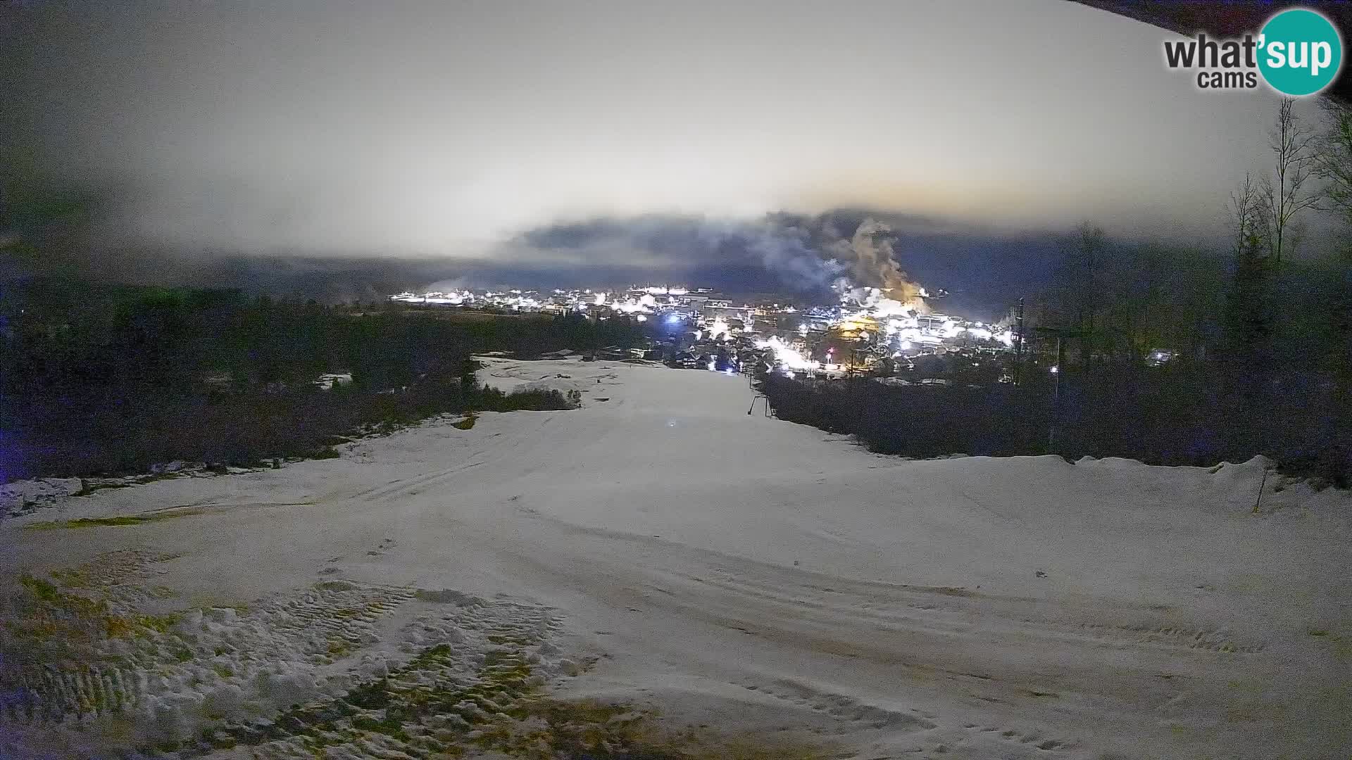Webcam Bohinjska Bistrica – Live View from Kozji Hrbet Ski Station