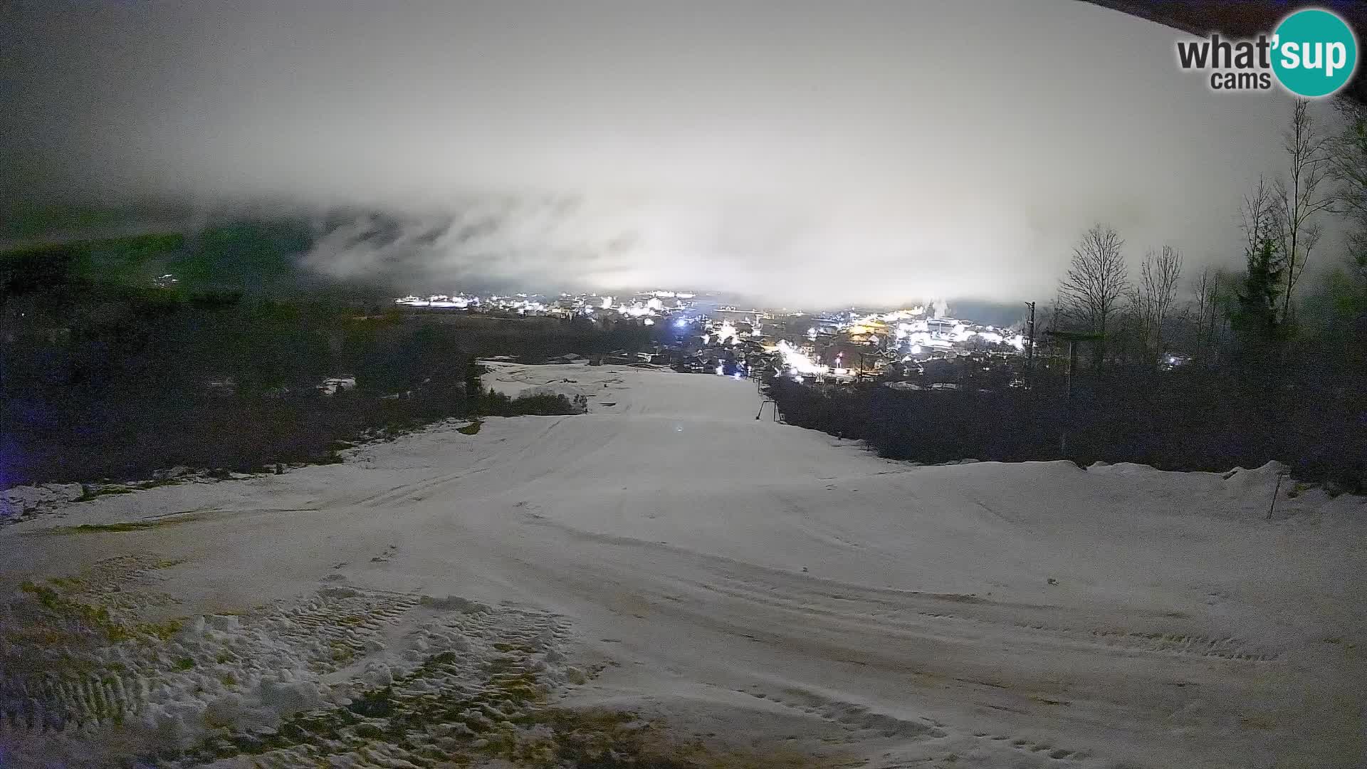 Webcam Bohinjska Bistrica – Live View from Kozji Hrbet Ski Station
