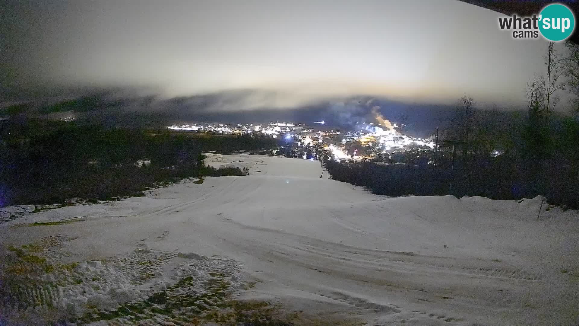 Webcam Bohinjska Bistrica – Live View from Kozji Hrbet Ski Station