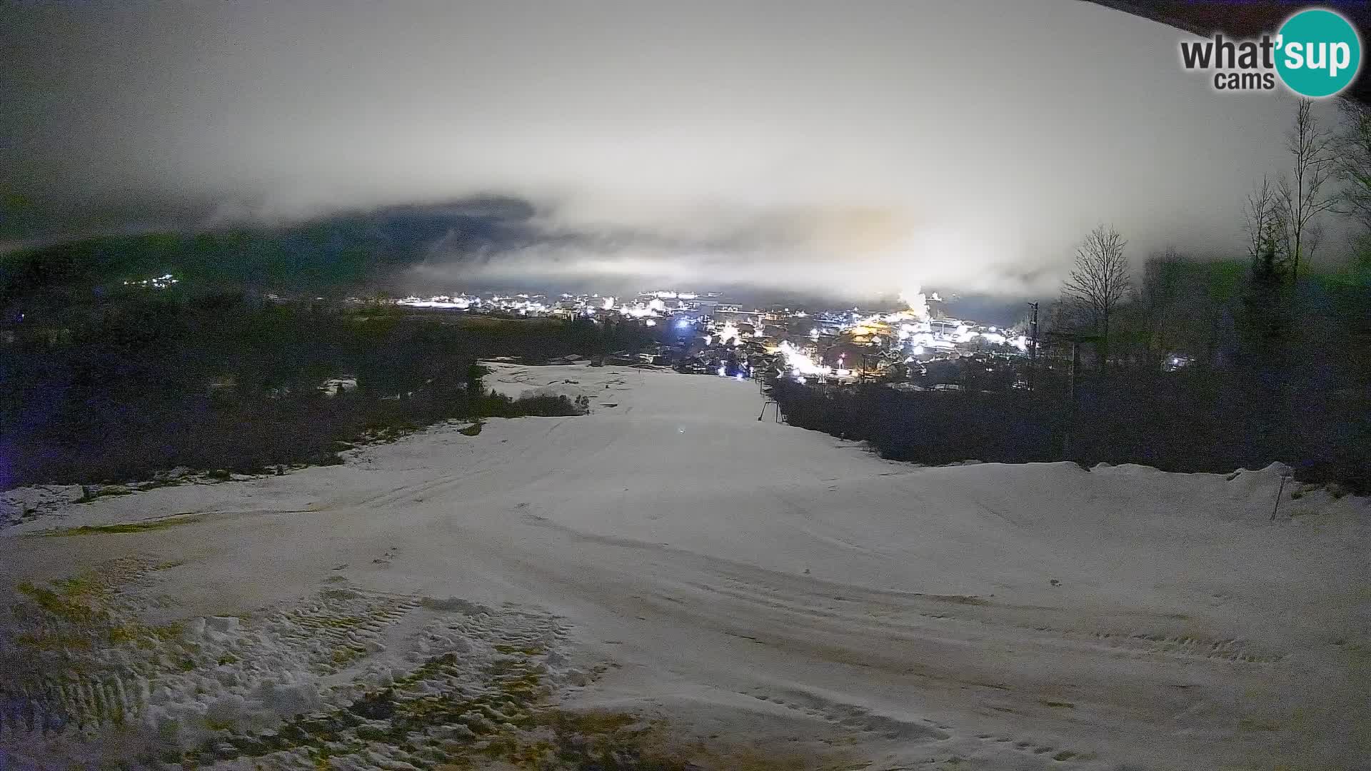 Webcam Bohinjska Bistrica – Live View from Kozji Hrbet Ski Station