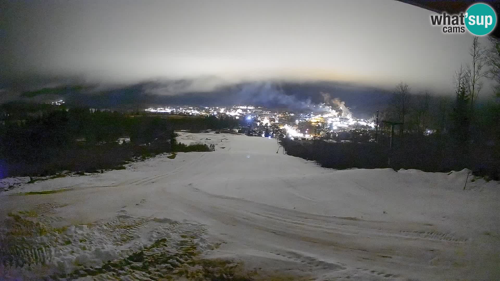 Livekamera Bohinjska Bistrica – Liveblick von der Skistation Kozji Hrbet