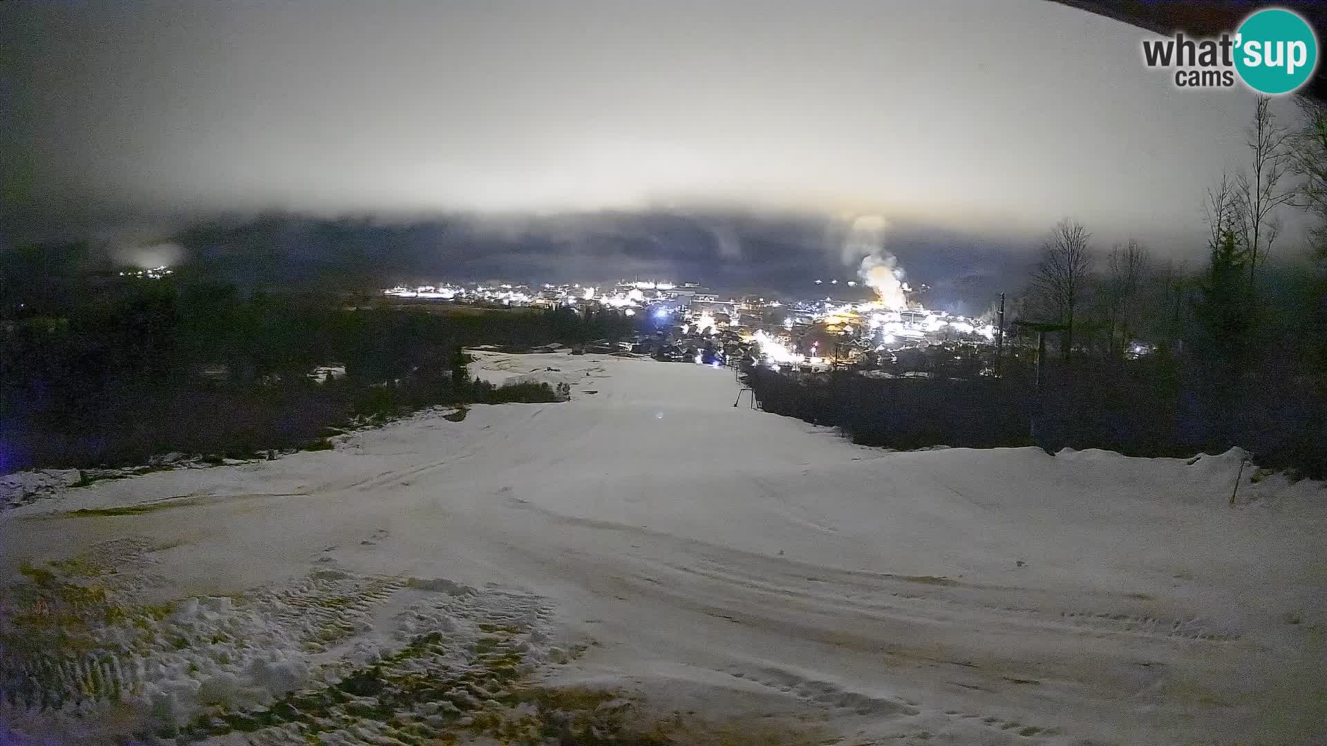 Livekamera Bohinjska Bistrica – Liveblick von der Skistation Kozji Hrbet