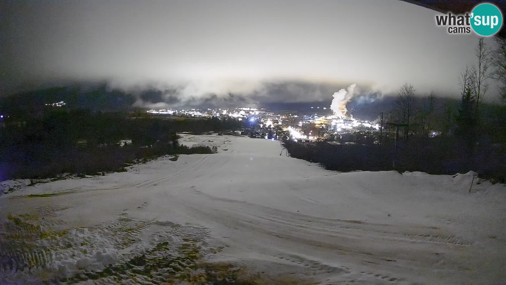 Cámara en vivo Bohinjska Bistrica – Vista en directo desde la estación de esquí Kozji Hrbet