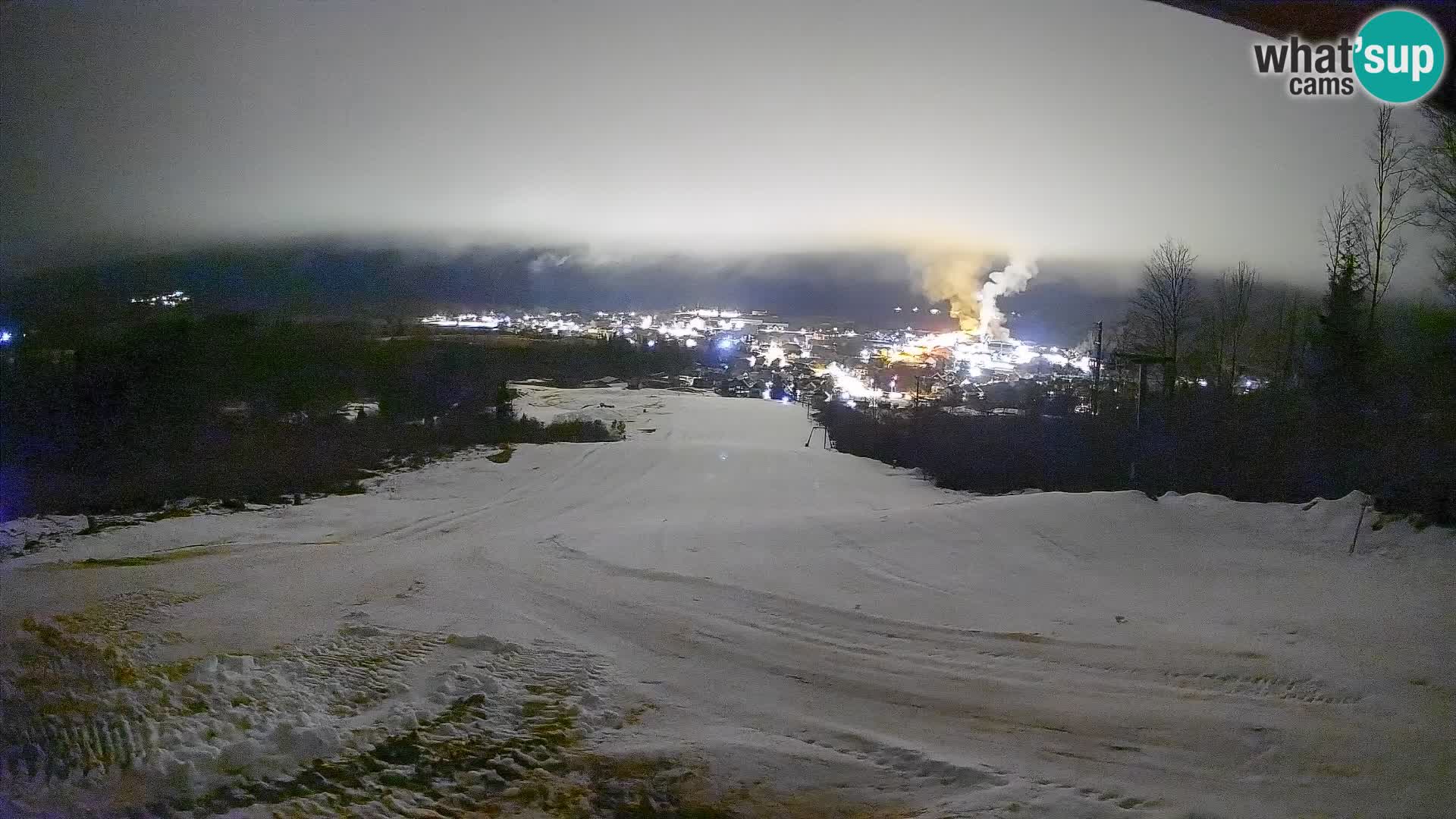 Webcam Bohinjska Bistrica – Vista live dalla stazione sciistica Kozji Hrbet