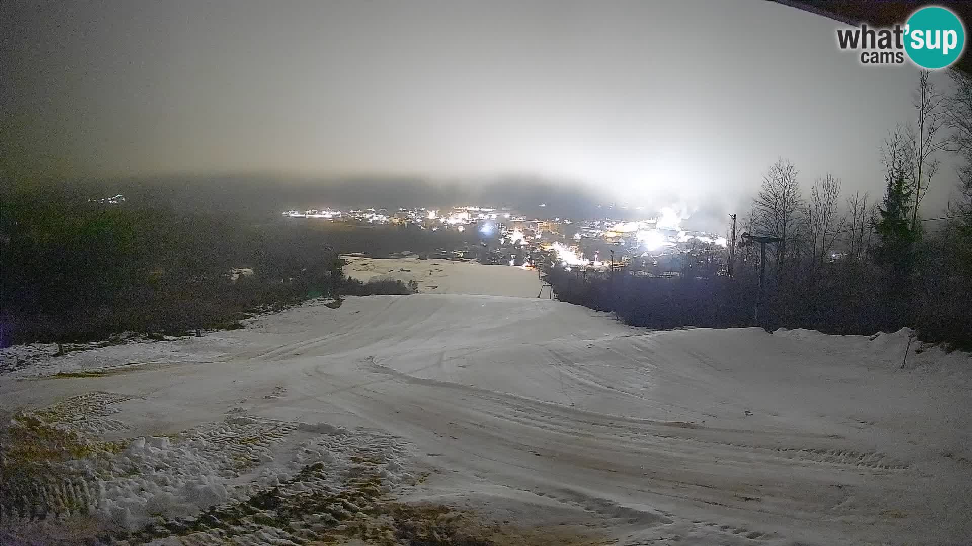 Webcam Bohinjska Bistrica – Live View from Kozji Hrbet Ski Station