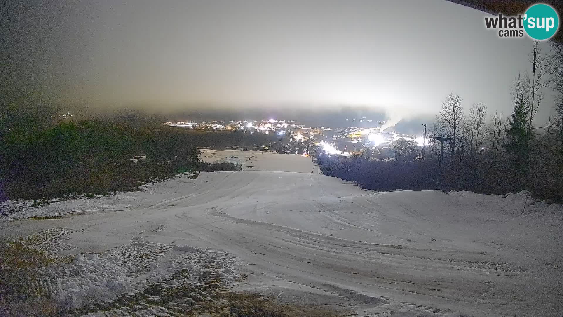 Webcam Bohinjska Bistrica – Vista live dalla stazione sciistica Kozji Hrbet
