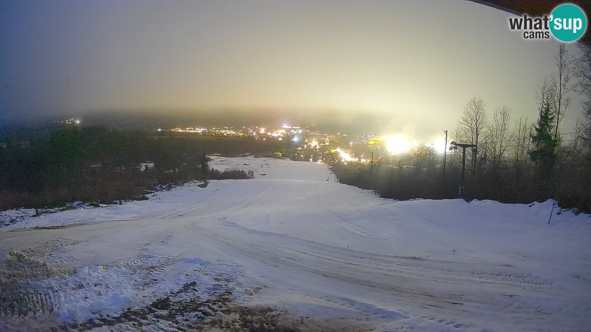Cámara en vivo Bohinjska Bistrica – Vista en directo desde la estación de esquí Kozji Hrbet