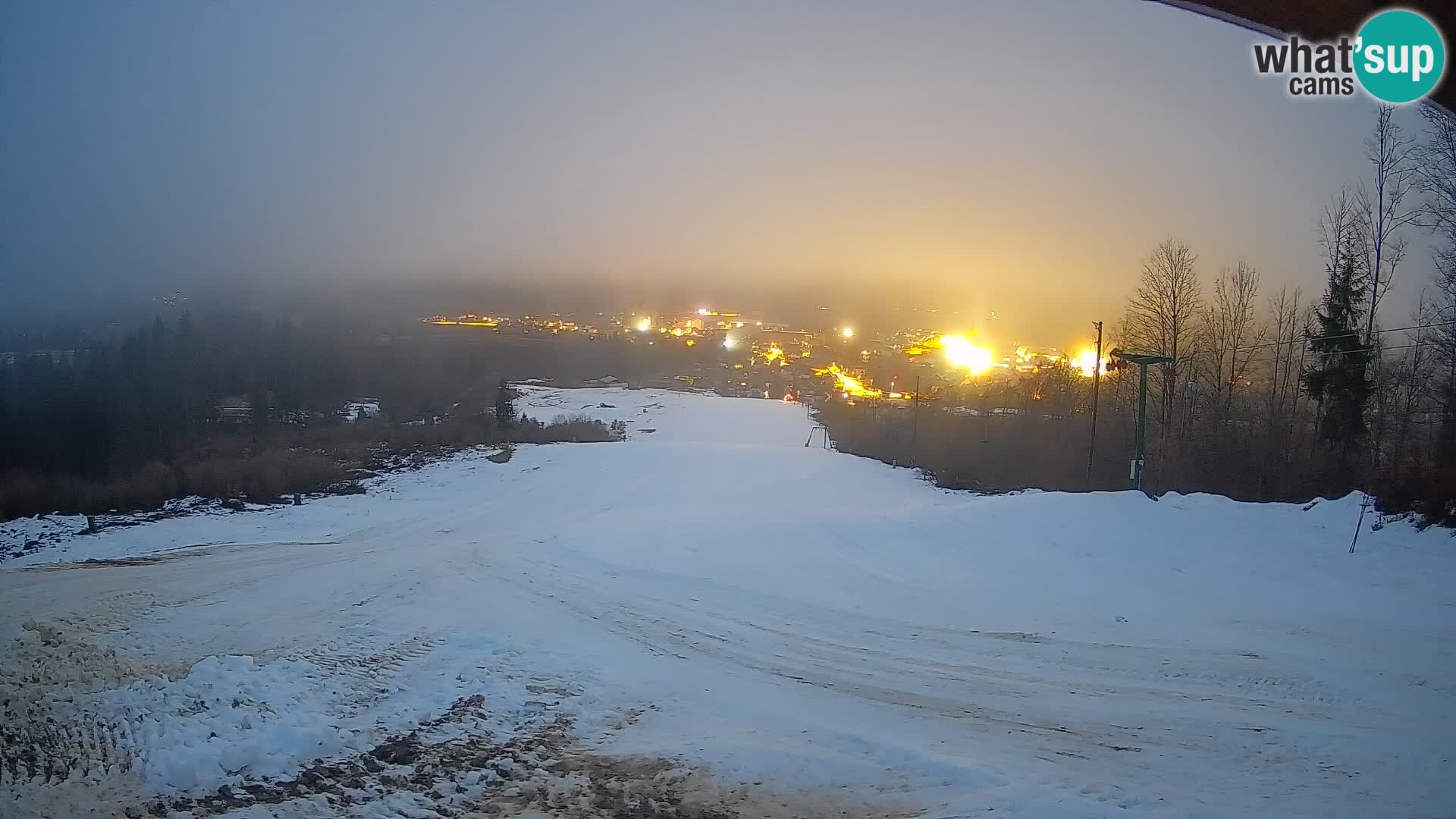 Livekamera Bohinjska Bistrica – Liveblick von der Skistation Kozji Hrbet