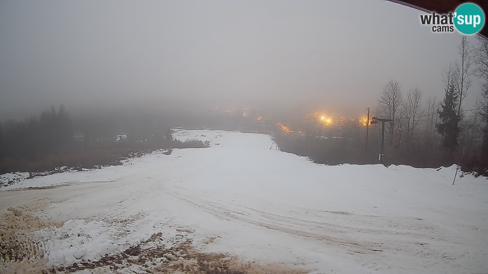 Webcam Bohinjska Bistrica – Live View from Kozji Hrbet Ski Station