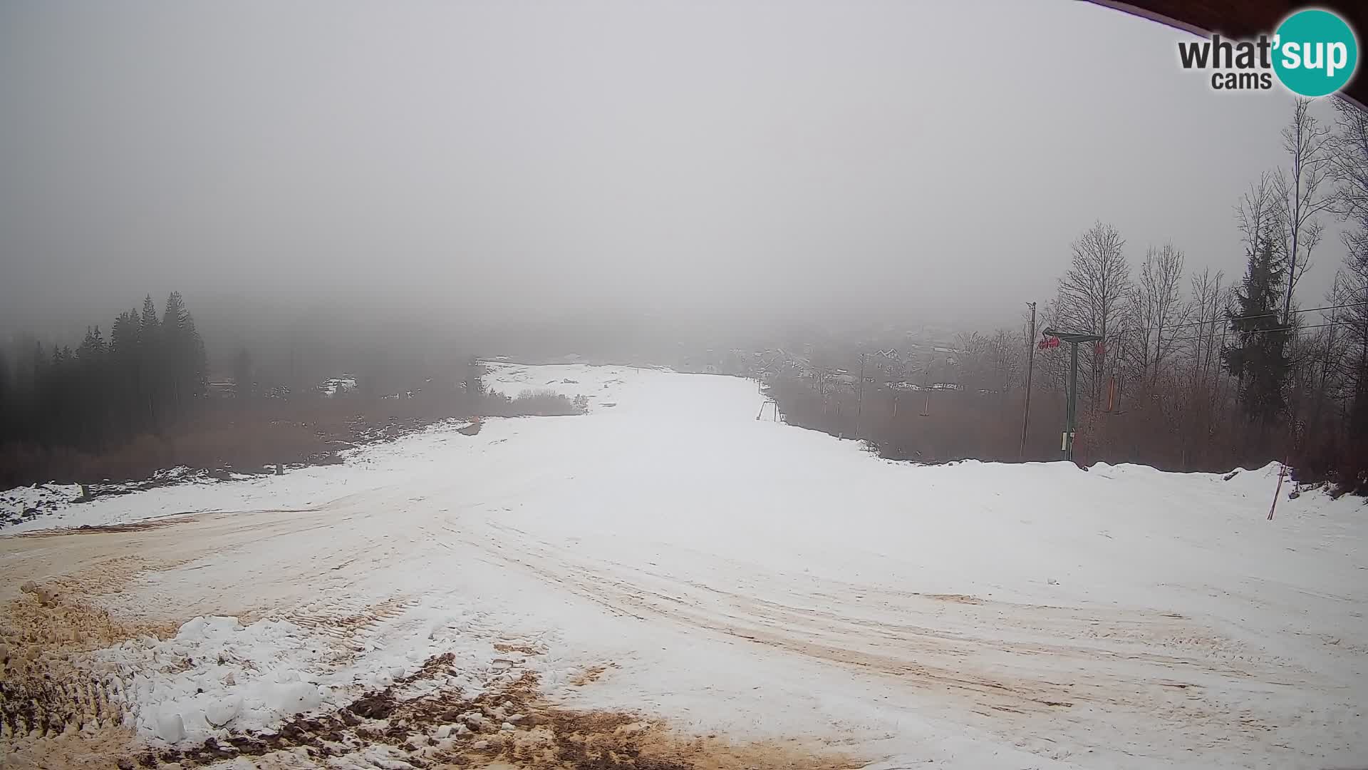 Webcam Bohinjska Bistrica – Vista live dalla stazione sciistica Kozji Hrbet