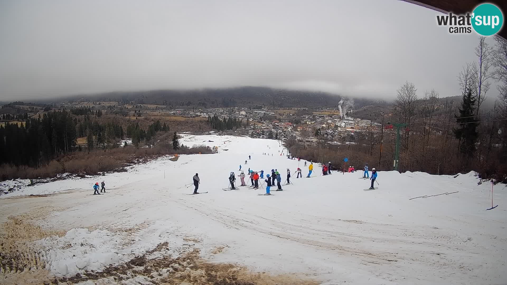 Webcam Bohinjska Bistrica – Live View from Kozji Hrbet Ski Station
