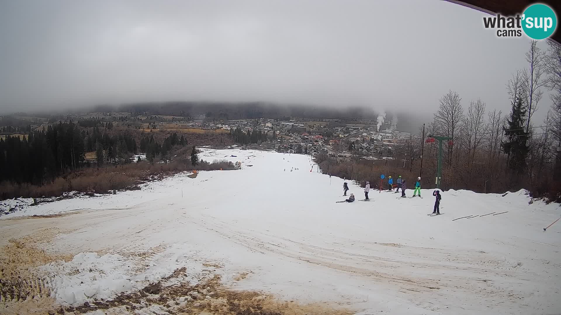 Webcam Bohinjska Bistrica – Vista live dalla stazione sciistica Kozji Hrbet