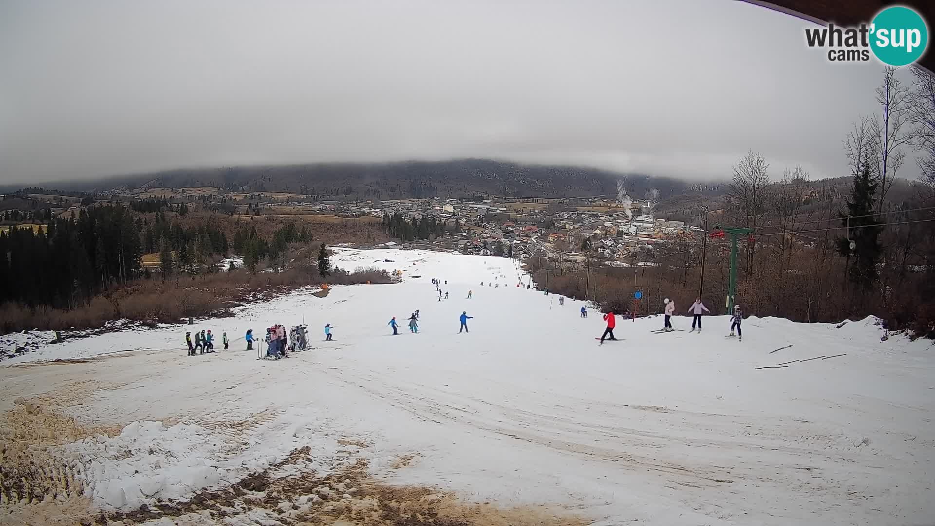 Webcam Bohinjska Bistrica – Live View from Kozji Hrbet Ski Station