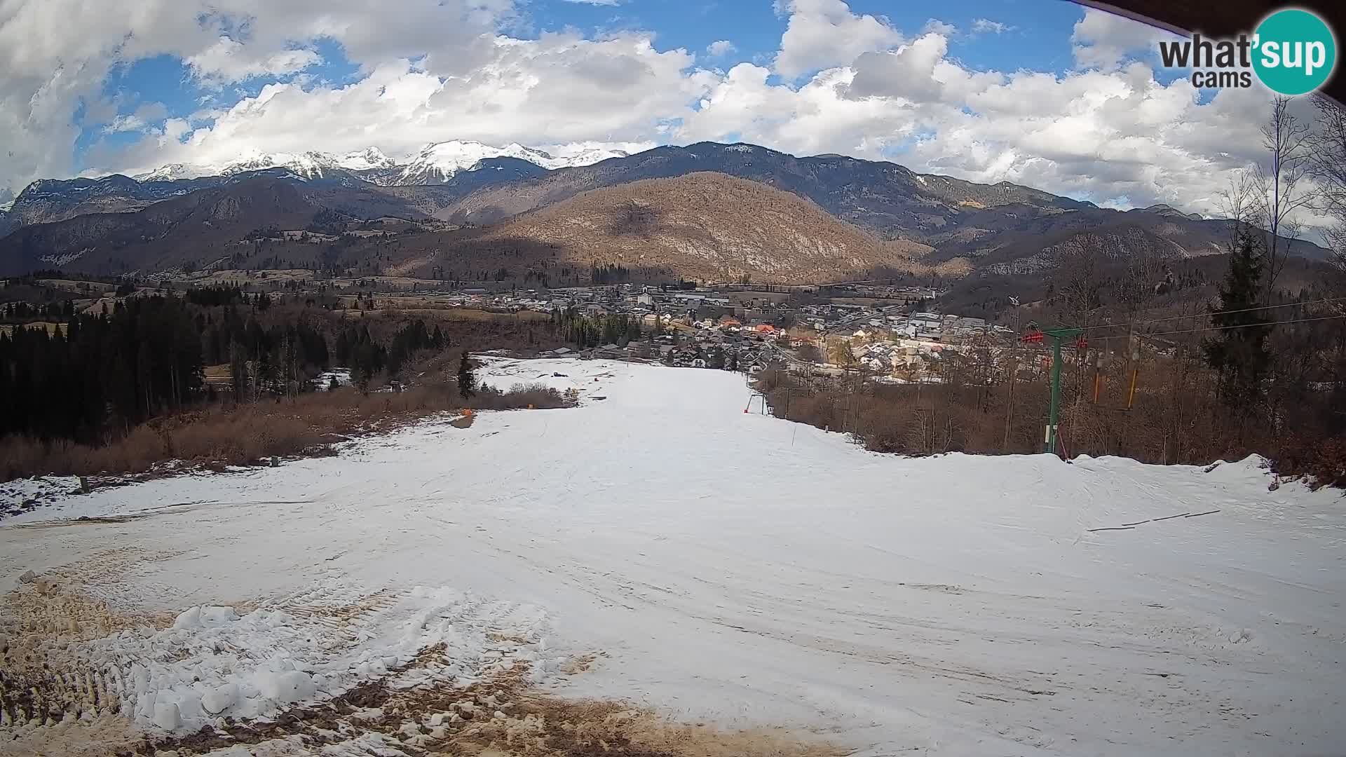 Webcam Bohinjska Bistrica – Live View from Kozji Hrbet Ski Station