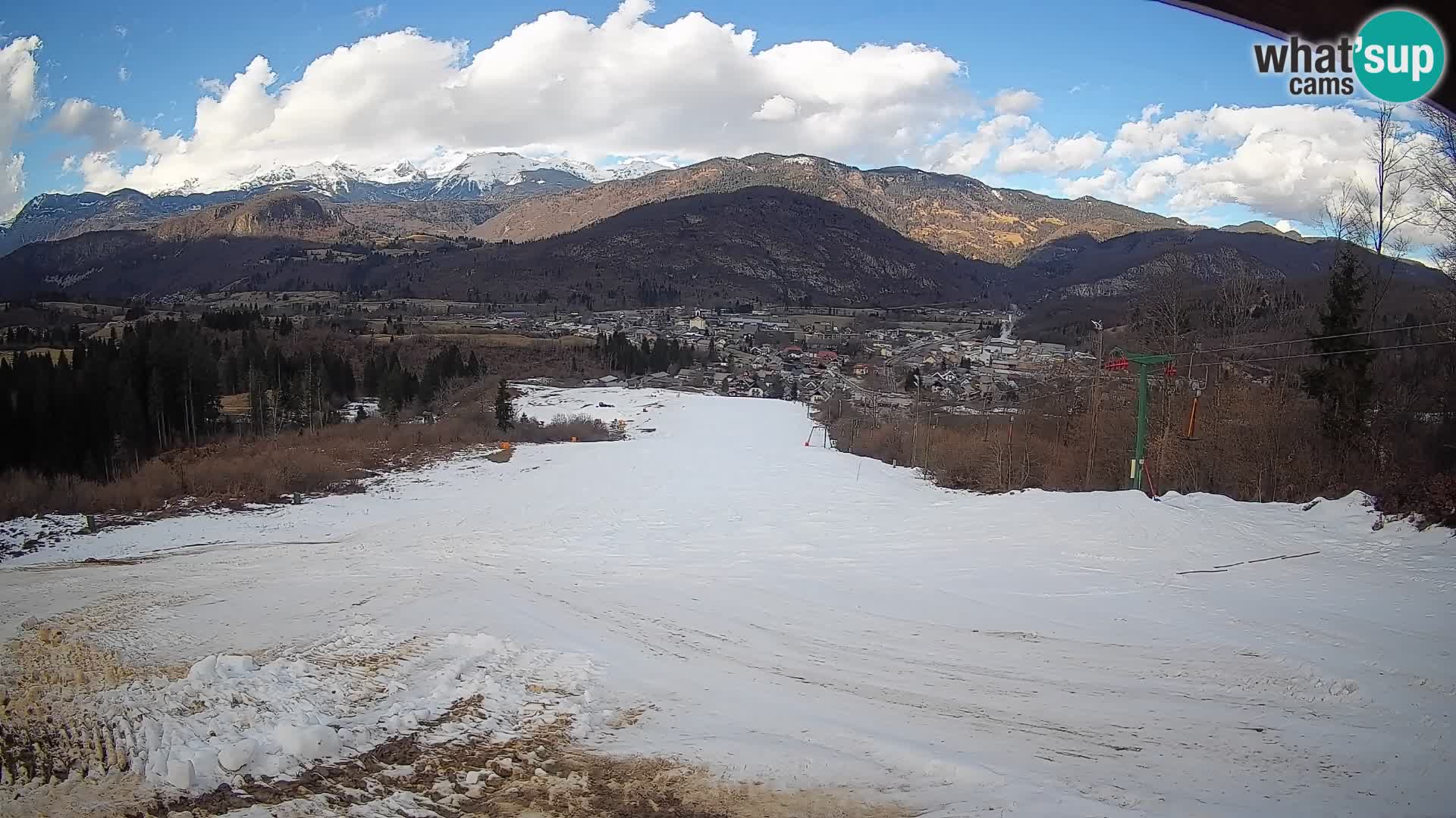 Webcam Bohinjska Bistrica – Live View from Kozji Hrbet Ski Station